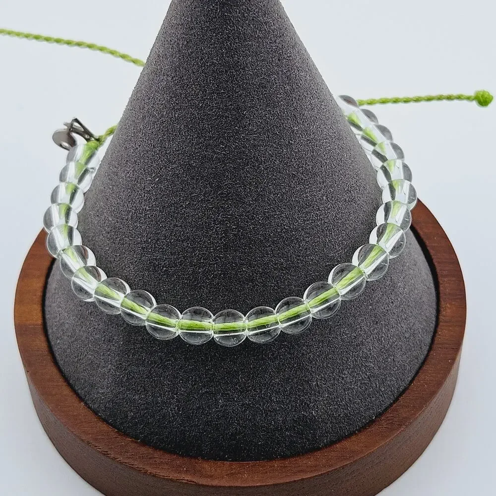 4 Ocean Handmade Beaded Bracelet Green Sustainable Eco Friendly Save Sea Turtle